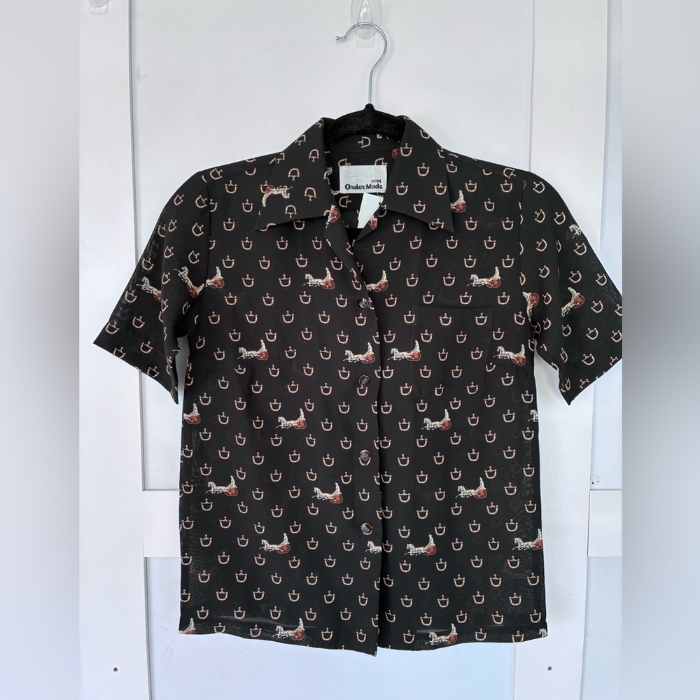 Vintage Horse + Carriage Button Down Shirt
